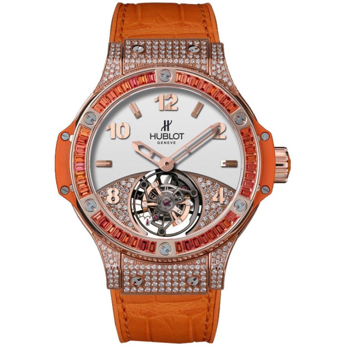 Hublot Big Bang Tourbillon Tutti Frutti Limited 41mm Unisex Watch 345.PO.2010.LR.0906 Hublot Big Bang Tourbillon Tutti Frutti Limited 41mm Unisex Watch 345.PO.2010.LR.0906