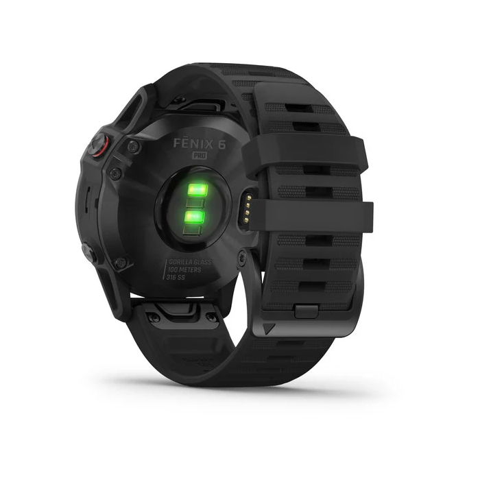 Garmin fenix 6 Pro - black with black band - Standard (010-02158-02) Garmin fenix 6 Pro - black with black band - Standard (010-02158-02)