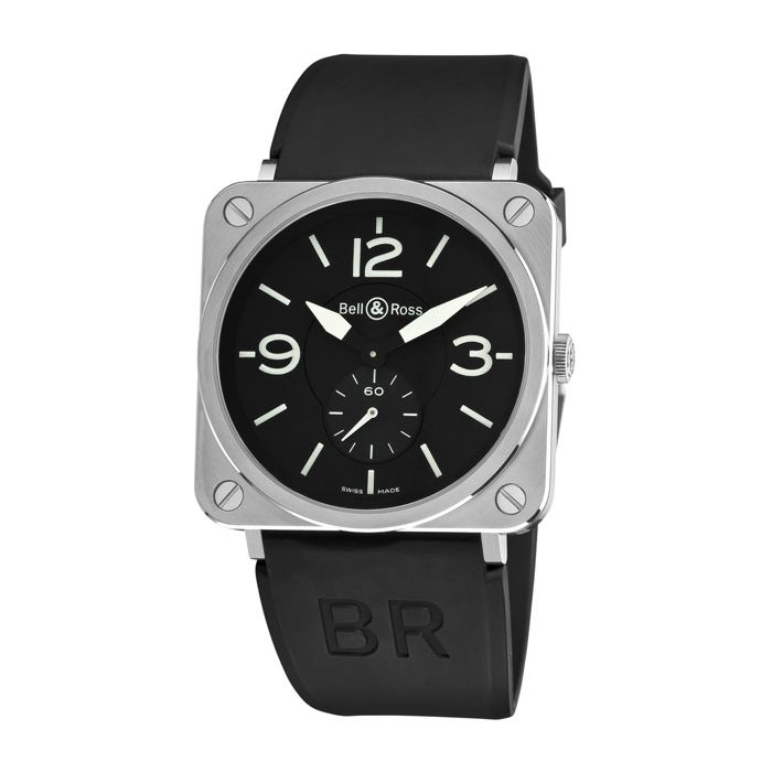 Bell & Ross BRS-STEEL Unisex Watch Model BRS-STEEL