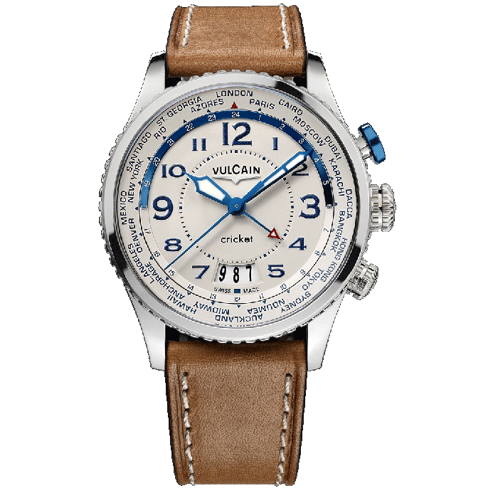 Vulcain Aviator Instrument Cricket Men's Watch 110163A77.BFC111