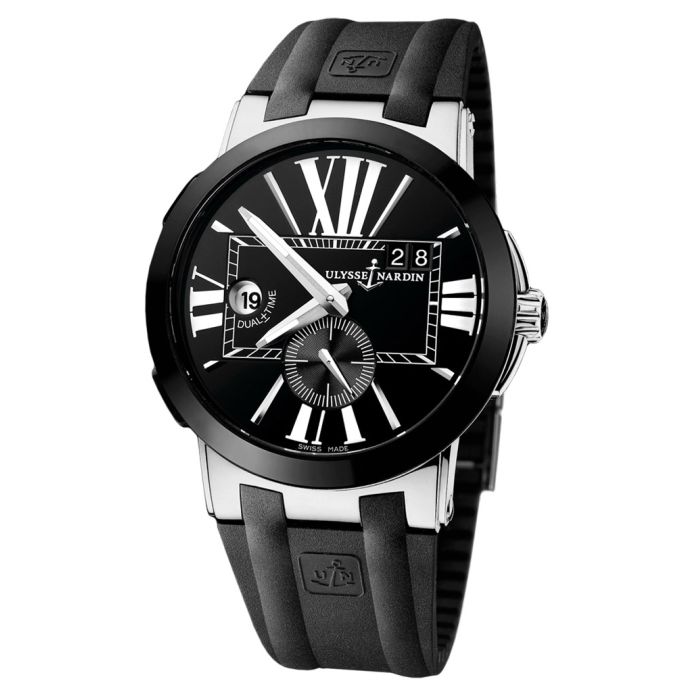 Ulysse Nardin Executive Dual Time Men's Watch 243-00-3-42