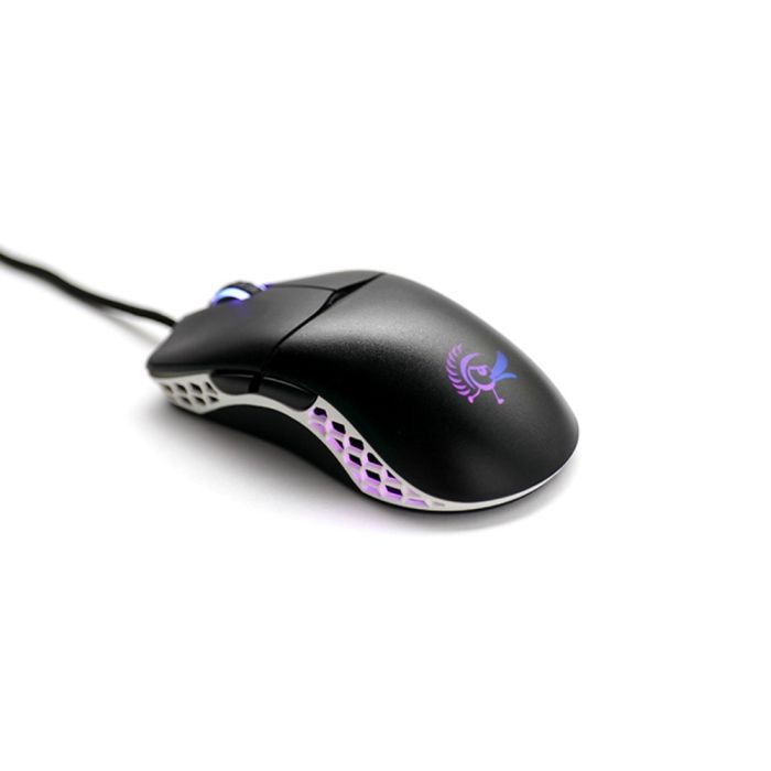 Ducky Feather Black & White Optical Huano Switch Ducky Feather Black & White Optical Huano Switch