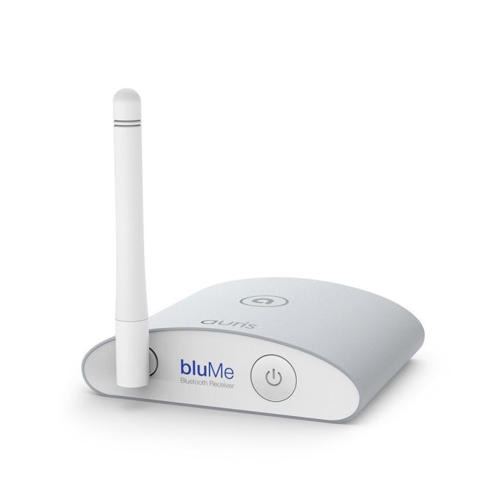 Auris bluMe True Hi-Fi Bluetooth Music Receiver with high-end aptX Silver