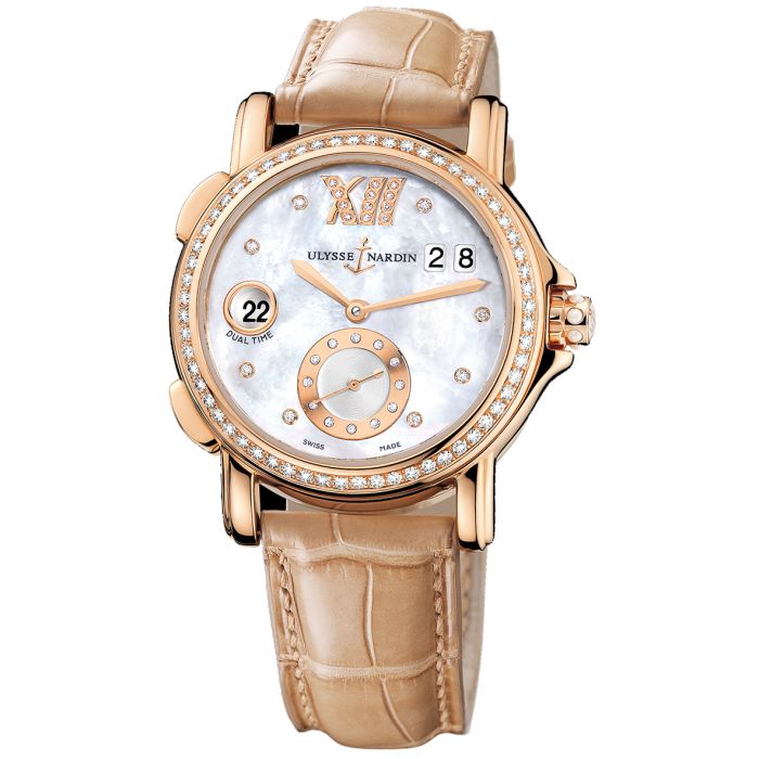 Ulysse Nardin Dual Time Lady Ladies Watch 246-22B.391