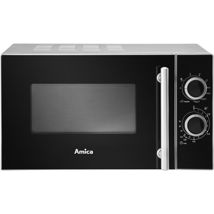Amica AMGF20M1GS Microwave Countertop Grill 20L 700 W Black/Silver