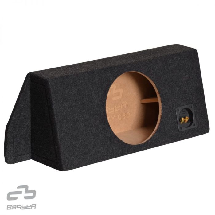 Basser Infiniti Q60 (2014 - ) Fit-Box (10''/25cm) Subwoofer Enclosure Basser Infiniti Q60 (2014 - ) Fit-Box (10''/25cm) Subwoofer Enclosure