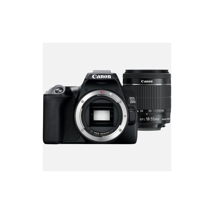 Canon EOS 250D Kit EF-S 18-55mm f/4-5.6 IS STM Black