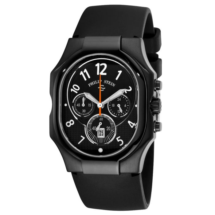 Philip Stein Classic Chronograph Men's Watch 23B-NBO-RB