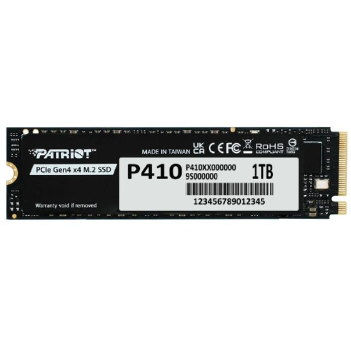 Patriot P410 M.2 1TB NVMe PCIe (P410P1TBM28H)