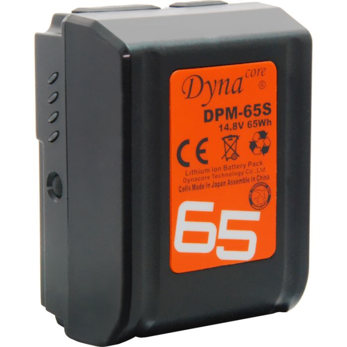 Dynacore V-Mount Battery Tiny series DPM-65S 65Wh 14.8V Dynacore V-Mount Battery Tiny series DPM-65S 65Wh 14.8V