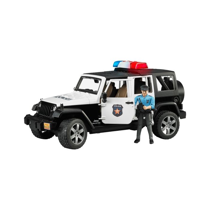 Bruder Jeep Wrangler Unlimited Rubicon Police Vehicle (02526)