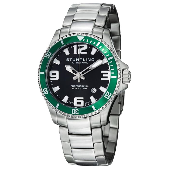 Stuhrling Aquadiver Men's Watch 395.33P154