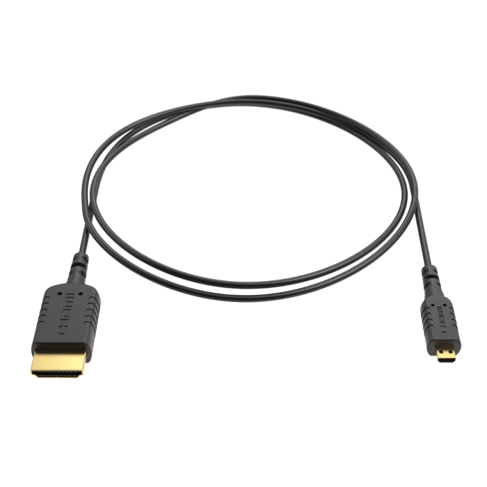 8Sinn eXtraThin Micro HDMI - HDMI Cable 80cm