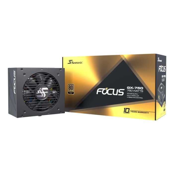 Seasonic FOCUS GX-750 750W ATX 80 PLUS Gold (FOCUS-GX-750-ATX31)