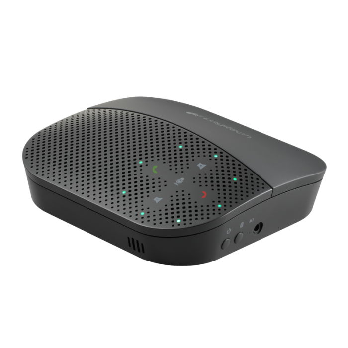 Logitech Mobile Speakerphone P710e For Hands-Free Calls (980-00074)
