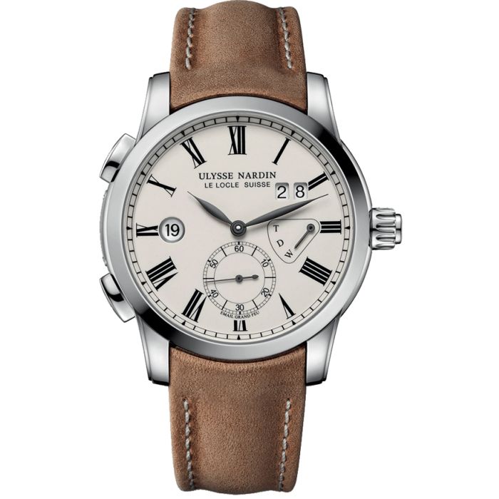 Ulysse Nardin Classico Dual Time Men's Watch 3243-132/E1-BQ