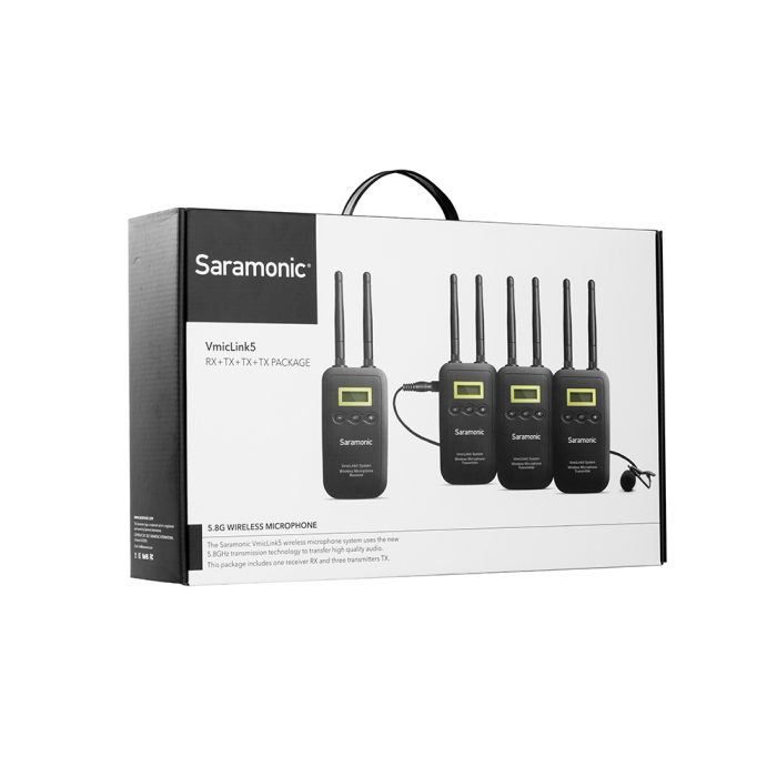 Saramonic VmicLink5 (RX+TX+TX+TX)