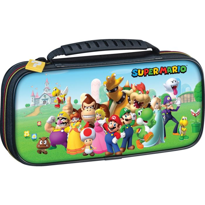 Nintendo Game Traveler Deluxe Travel Case Super Mario & Friend