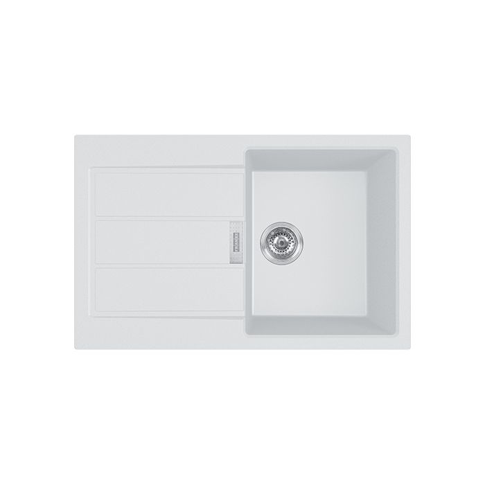 Franke Sirius 2.0 S2D 611-78 (500) Tectonite Arctic White (143.0590.159)