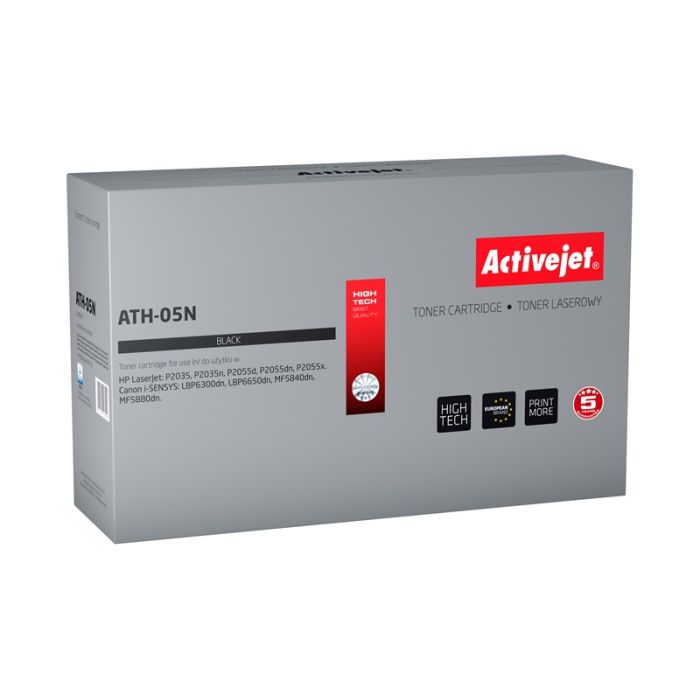 Activejet ATH-05N HP 05A CE505A, Canon CRG-719 replacement Supreme 3500 pages black Activejet ATH-05N HP 05A CE505A, Canon CRG-719 replacement Supreme 3500 pages black