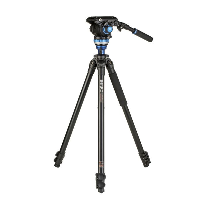 Benro A2573FS6PRO Aluminum Single Tube Tripod with S6Pro Fluid Video Head Benro A2573FS6PRO Aluminum Single Tube Tripod with S6Pro Fluid Video Head
