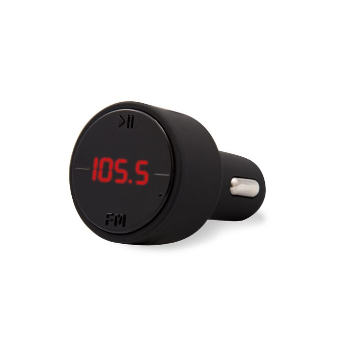 Elmak TR-09 FM transmitter with bluetooth, handsfree function and charger 2,4A