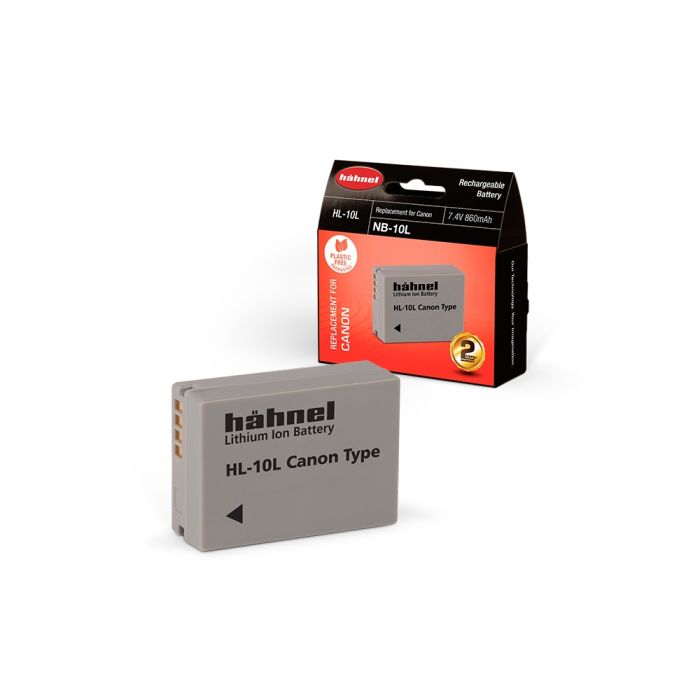 Hähnel HL-10L Battery Replacement for Canon NB-10L (1000 177.8) Hähnel HL-10L Battery Replacement for Canon NB-10L (1000 177.8)