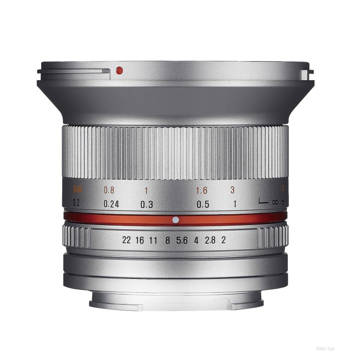 Samyang 12mm f/2 NCS CS Silver Fujifilm X