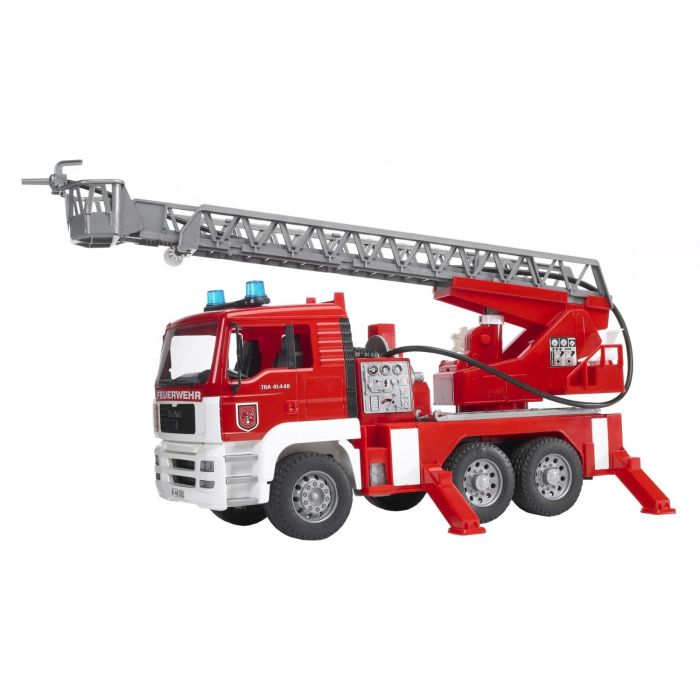 Bruder MAN Fire Engine with Slewing Ladder, Water Pump, Light and Sound (02771)