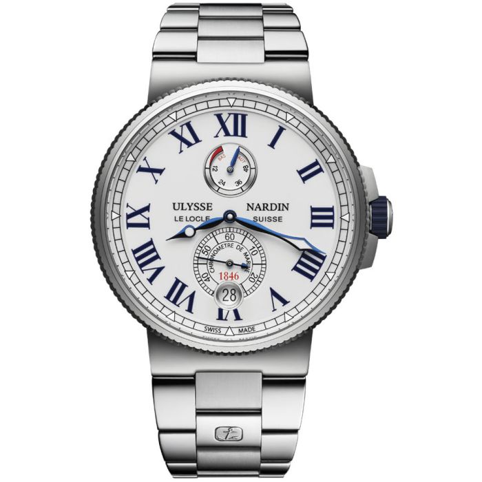 Ulysse Nardin Marine Chronometer Manufacture Men's Watch 1183-122-7M/40