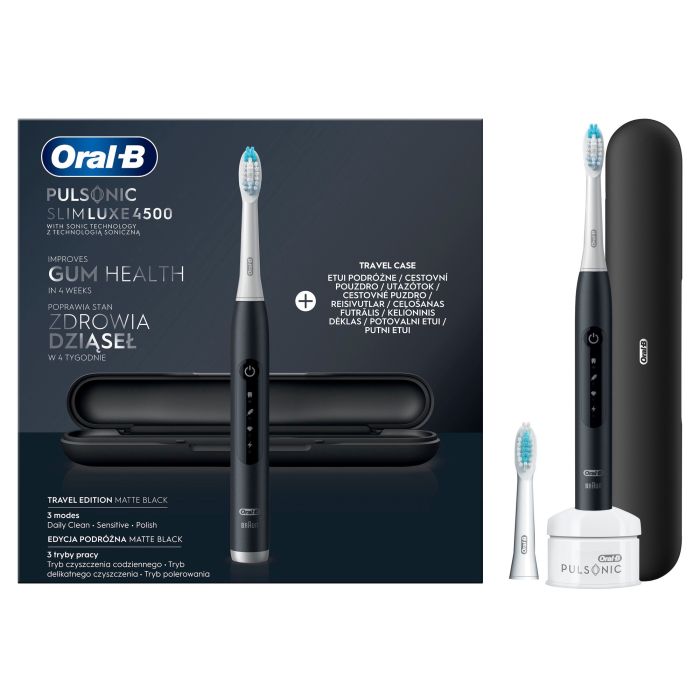 Braun Oral-B Pulsonic Slim Luxe 4500 Black
