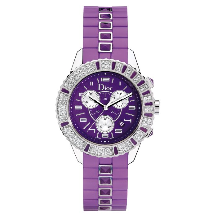 Christian Dior Christal Chronograph Ladies Watch CD11431JR001