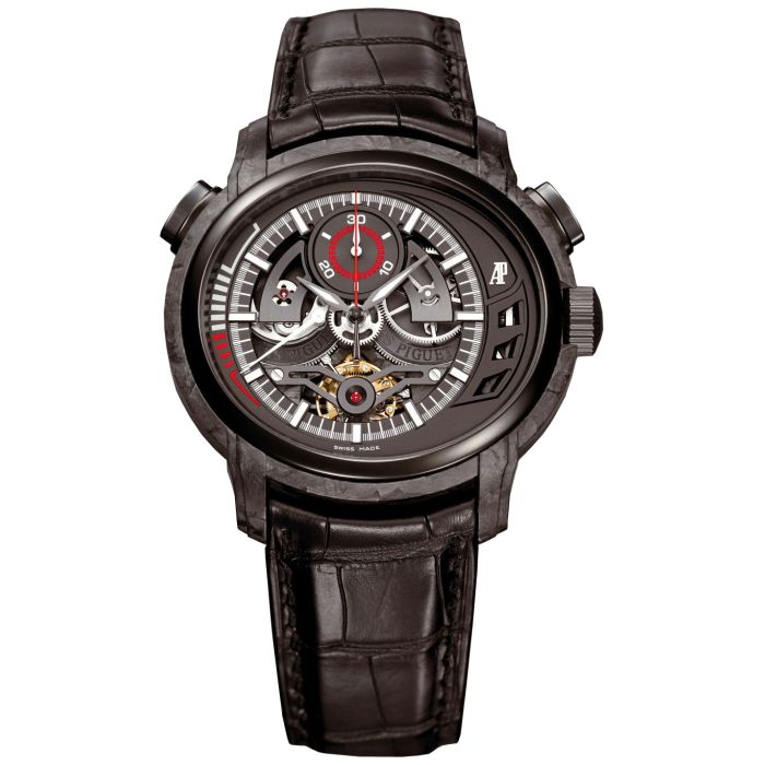Audemars Piguet Millenary Carbon One Tourbillon Chronograph Men's Watch 26152AU.OO.D002CR.01