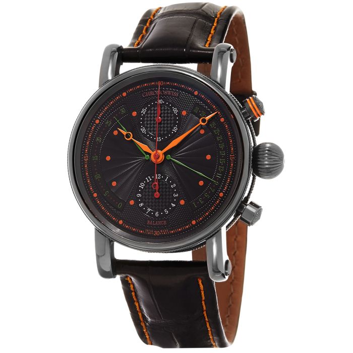 Chronoswiss Retrograde Men's Watch CH-7545B-BK2