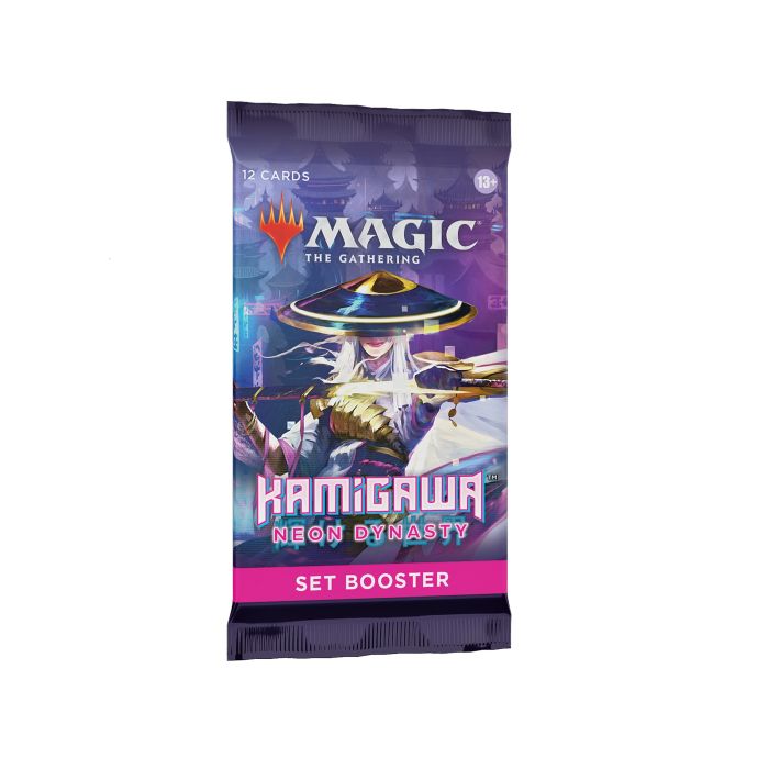 Wizards of The Coast MTG - Kamigawa Neon Dynasty Set Booster (EN) Wizards of The Coast MTG - Kamigawa Neon Dynasty Set Booster (EN)