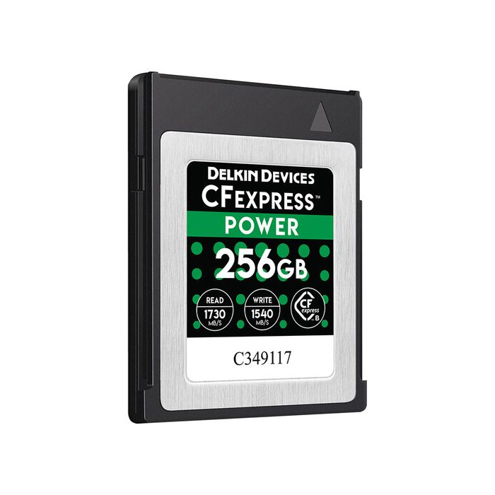 Delkin Devices 256GB CFexpress POWER Memory Card (DCFX1-256)
