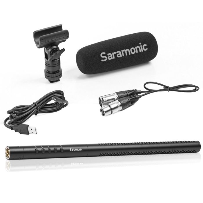 Saramonic SR-TM7 15" Super-Cardioid Broadcast XLR Shotgun Condenser Microphone
