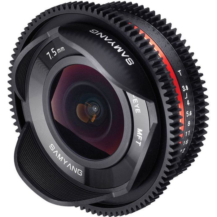 Samyang 7.5mm T3.8 Cine UMC Fish-eye MFT