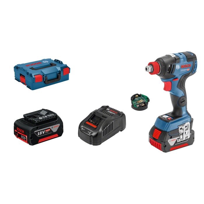 Bosch GDX 18V-200 C, 2x5.0Ah, CoMo, 1880CV L-Boxx (06019G4200)