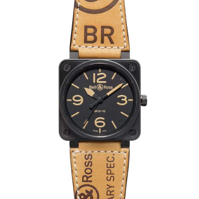 Bell & Ross Aviation BR01-92 Heritage Men's Watch BR01-92-HERITAGE