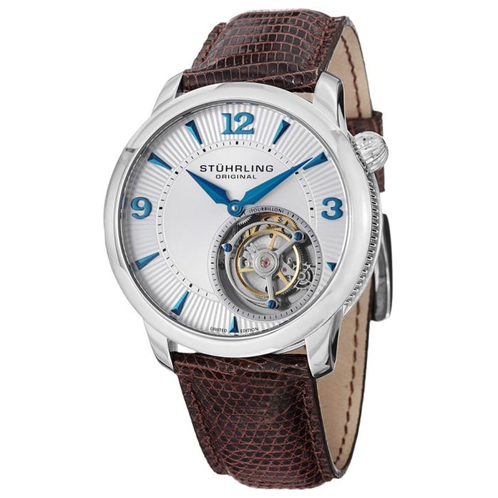 Stuhrling Tourbillon Toubillon Le Mechanical Men's Watch 390.331X52