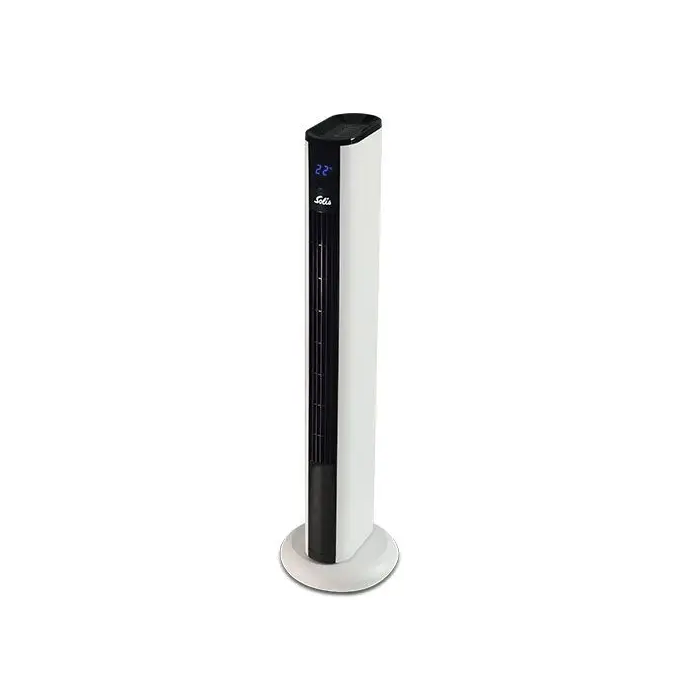 Solis Easy Breezy White Type 757 (Design tower fan with temperature display and remote control)
