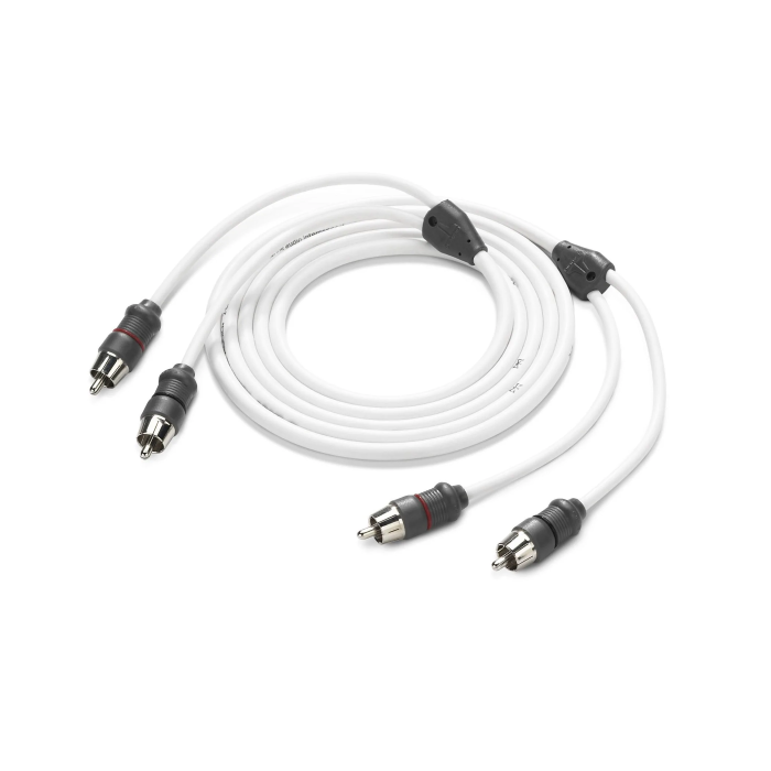 JL Audio JLM-XMD-WHTAIC2-6 2 Channel Interconnect Cable - 6 ft