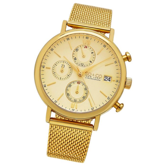 SO & CO Monticello Men's Watch 785266GOLD SO & CO Monticello Men's Watch 785266GOLD