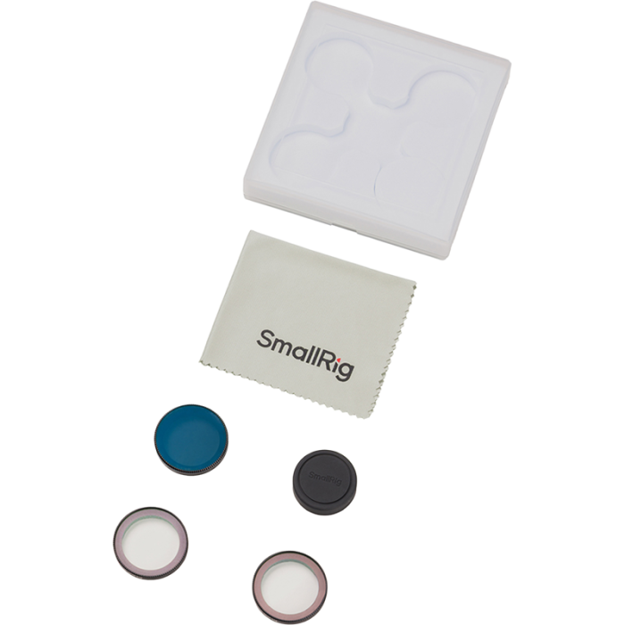 SmallRig 5789 1/2 & 1/4 Black Diffusion & ND8-CPL Polarizing Filter Kit for DJI Osmo Nano