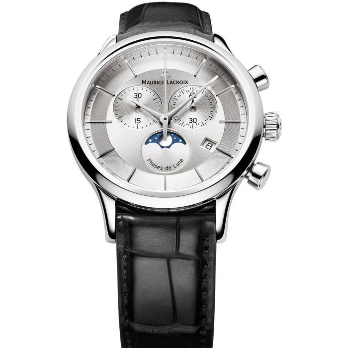 Maurice Lacroix Les Classiques Phase de Lune Chronograph Men's Watch LC1148-SS001-131