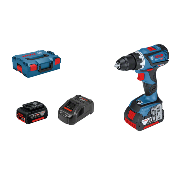 Bosch GSR 18V-60 C, 2x5.0Ah, 1880CV L-Boxx (06019G1100)