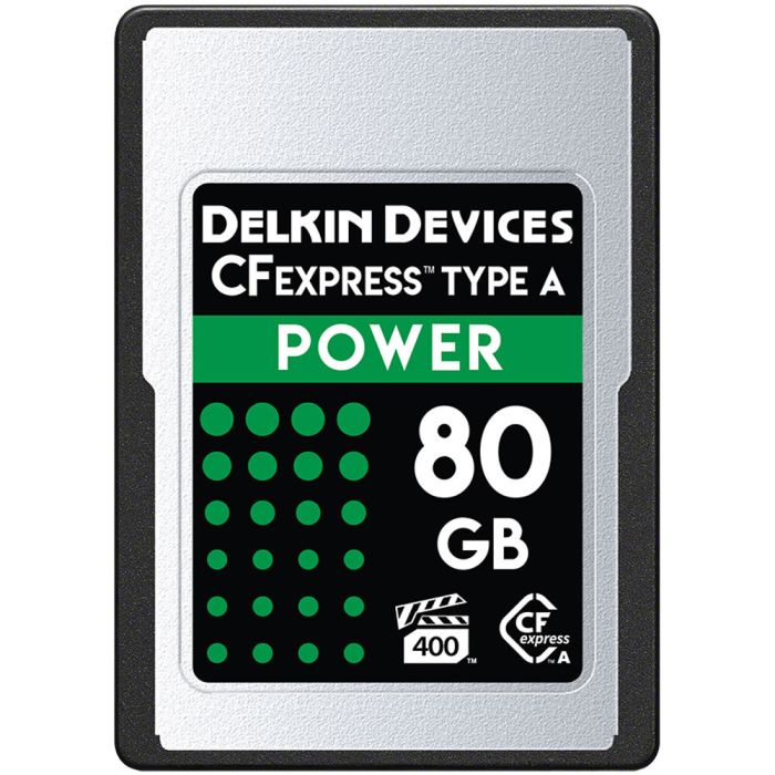 Delkin Devices 80GB POWER CFexpress Type A Memory Card (DCFXAPWR80)