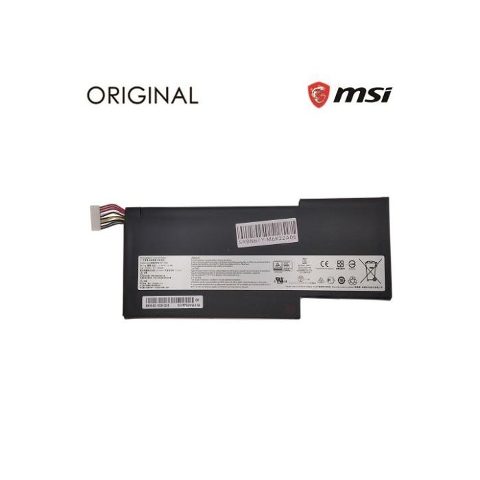 Extra Digital Notebook Battery MSI BTY-M6K, 4500mAh, Original 9990000470143