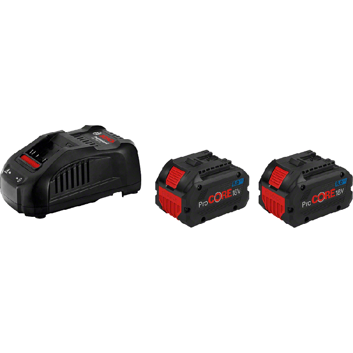 Bosch GBA 18V 2x8.0Ah ProCORE18V + GAL 1880 CV Carton (1600A01C4K) Bosch GBA 18V 2x8.0Ah ProCORE18V + GAL 1880 CV Carton (1600A01C4K)